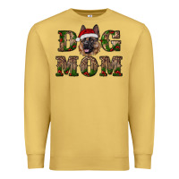 Antique Gold chriistmas dog mom with german shepherd Premium Sweatshirt - RanaPortraitStore