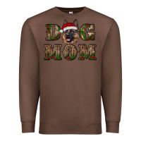 Chestnut chriistmas dog mom with german shepherd Premium Sweatshirt - RanaPortraitStore