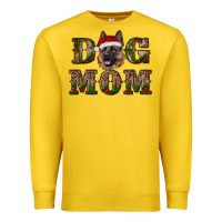 Lemon chriistmas dog mom with german shepherd Premium Sweatshirt - RanaPortraitStore