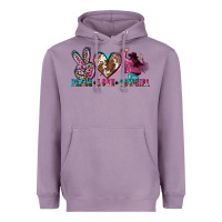 Lavender peace love cowgirl Heavyweight Hoodie - Zillion Design Studio