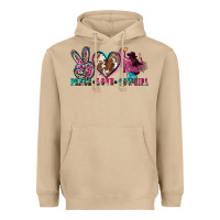 Mushroom peace love cowgirl Heavyweight Hoodie - Zillion Design Studio