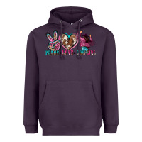Plum peace love cowgirl Heavyweight Hoodie - Zillion Design Studio