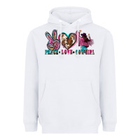 White peace love cowgirl Heavyweight Hoodie - Zillion Design Studio