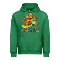 Emerald fıesta with avocado and sombrero Urban Hoodie - AdoDesignShop