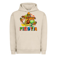 Pigment French Oak fıesta with avocado and sombrero Urban Hoodie - AdoDesignShop