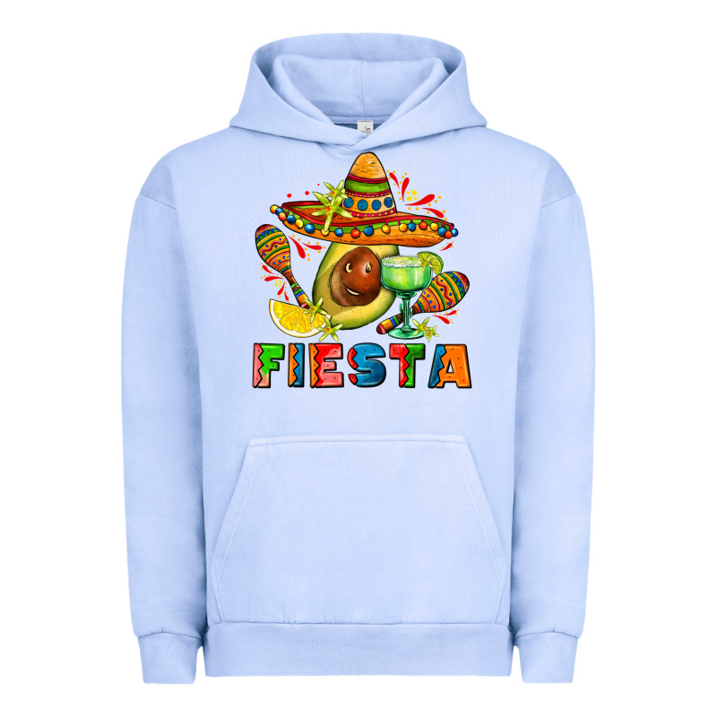 Fıesta With Avocado And Sombrero Urban Hoodie by AdoDesignShop | Teevron
