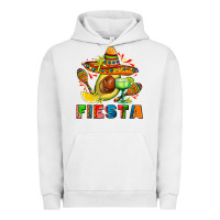 Pigment Lunar Rock fıesta with avocado and sombrero Urban Hoodie - AdoDesignShop