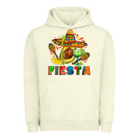 Pigment Pistachio fıesta with avocado and sombrero Urban Hoodie - AdoDesignShop