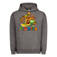 Pigment Tornado fıesta with avocado and sombrero Urban Hoodie - AdoDesignShop