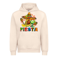 Sandshell fıesta with avocado and sombrero Urban Hoodie - AdoDesignShop