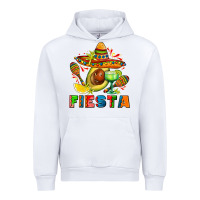 White fıesta with avocado and sombrero Urban Hoodie - AdoDesignShop