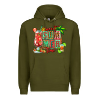 Army Green sweet summer time margarita Premium Hoodie - Jasminsmagicworld
