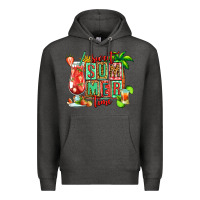 Charcoal Heather sweet summer time margarita Premium Hoodie - Jasminsmagicworld