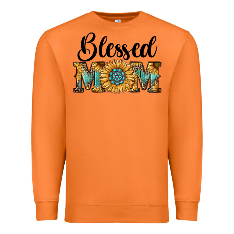 Blessed Mom Premium Sweatshirt by RanaPortraitStore | Teevron