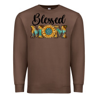 Chestnut blessed mom Premium Sweatshirt - RanaPortraitStore