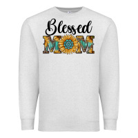 Oatmeal Heather blessed mom Premium Sweatshirt - RanaPortraitStore