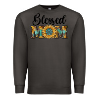 Smoke blessed mom Premium Sweatshirt - RanaPortraitStore