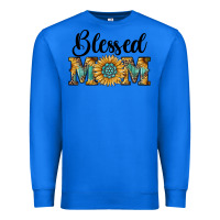 True Royal blessed mom Premium Sweatshirt - RanaPortraitStore