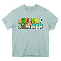 Arona Hello Summer Heavy Core Tee - CowhideDigitalArt