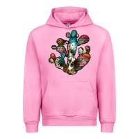 Fuchsia Pink serape cactus Urban Hoodie - JahusDesignShop
