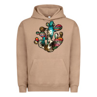 Pigment Burro serape cactus Urban Hoodie - JahusDesignShop