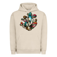 Pigment French Oak serape cactus Urban Hoodie - JahusDesignShop