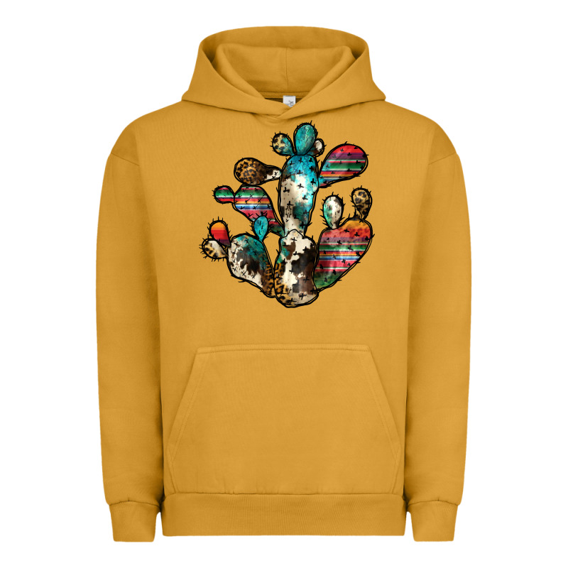 Serape Cactus Urban Hoodie by JahusDesignShop | Teevron