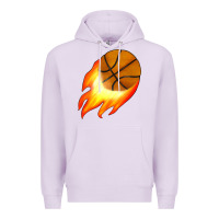 Lilac basketball Premium Hoodie - JahusDesignShop