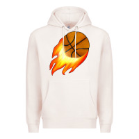 Pale Pink basketball Premium Hoodie - JahusDesignShop