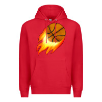 Red basketball Premium Hoodie - JahusDesignShop