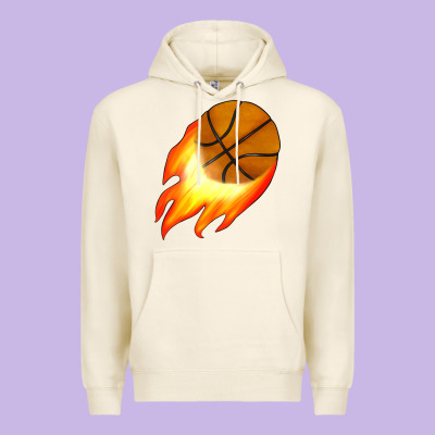 Basketball Premium Hoodie Designed By Jahusdesignshop