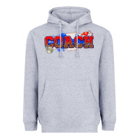 Heather Grey coach Heavyweight Hoodie - texasbilliewilder