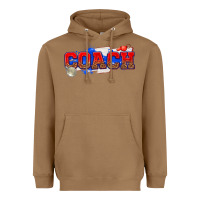 Toasted Coconut coach Heavyweight Hoodie - texasbilliewilder