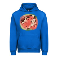 Cobalt watermelon cowhide patch3 Urban Hoodie - JahusDesignShop