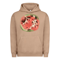 Pigment Burro watermelon cowhide patch3 Urban Hoodie - JahusDesignShop