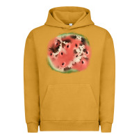 Pigment Peanut Butter watermelon cowhide patch3 Urban Hoodie - JahusDesignShop