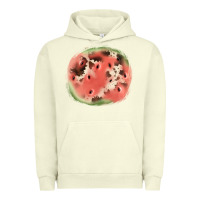 Pigment Pistachio watermelon cowhide patch3 Urban Hoodie - JahusDesignShop