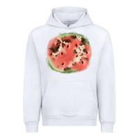 White watermelon cowhide patch3 Urban Hoodie - JahusDesignShop