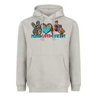Moon Dust peace love cowboy Heavyweight Hoodie - Zillion Design Studio