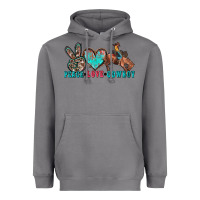 Storm peace love cowboy Heavyweight Hoodie - Zillion Design Studio