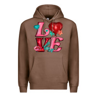 Chestnut love with balloons Premium Hoodie - AdoDesignShop