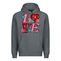 Rock love with balloons Premium Hoodie - AdoDesignShop