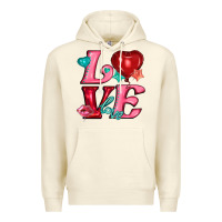 Sandshell love with balloons Premium Hoodie - AdoDesignShop