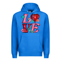 True Royal love with balloons Premium Hoodie - AdoDesignShop