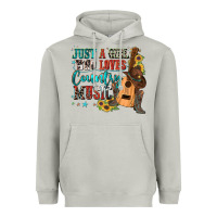 Moon Dust just a girl who loves country music Heavyweight Hoodie - Zillion Design Studio