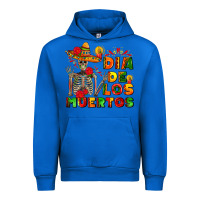 Cobalt dia de los muertos Urban Hoodie - AdoDesignShop