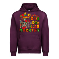 Mauve Wine dia de los muertos Urban Hoodie - AdoDesignShop