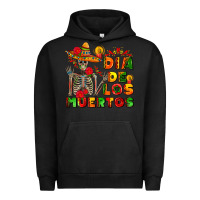Pigment Black dia de los muertos Urban Hoodie - AdoDesignShop