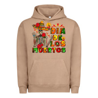 Pigment Burro dia de los muertos Urban Hoodie - AdoDesignShop