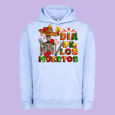 Dia De Los Muertos Urban Hoodie Designed By Adodesignshop
